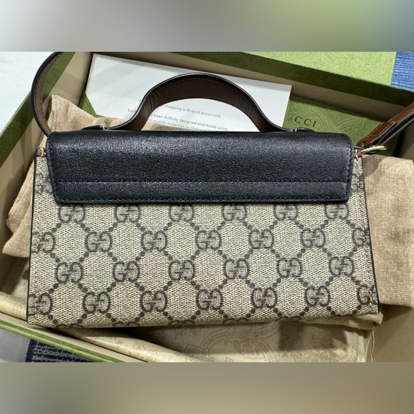 PADLOCK MINI BAG WITH HORSEBIT PRINT - Picture 2 of 4